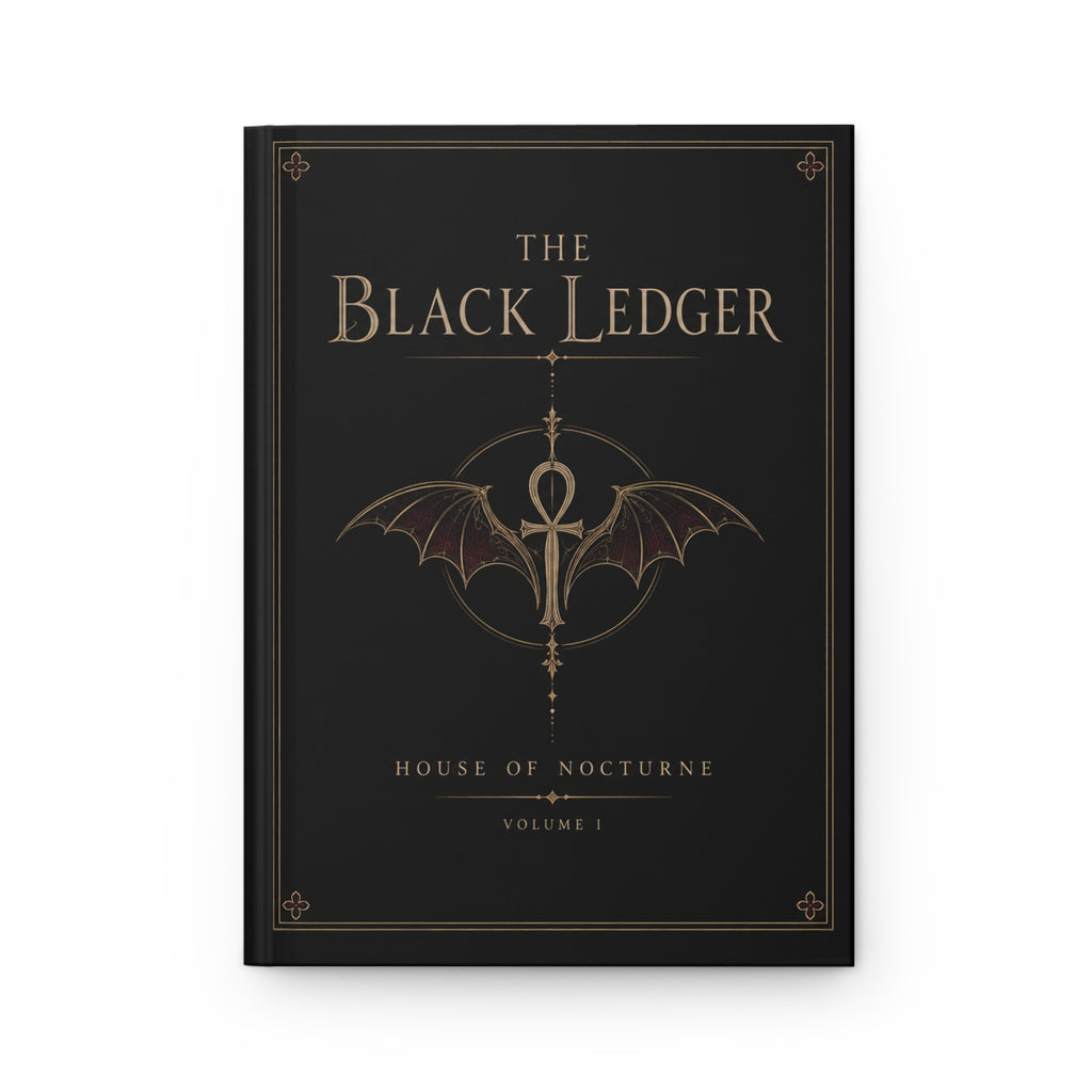 The Black Ledger | Gothic Hardcover Journal