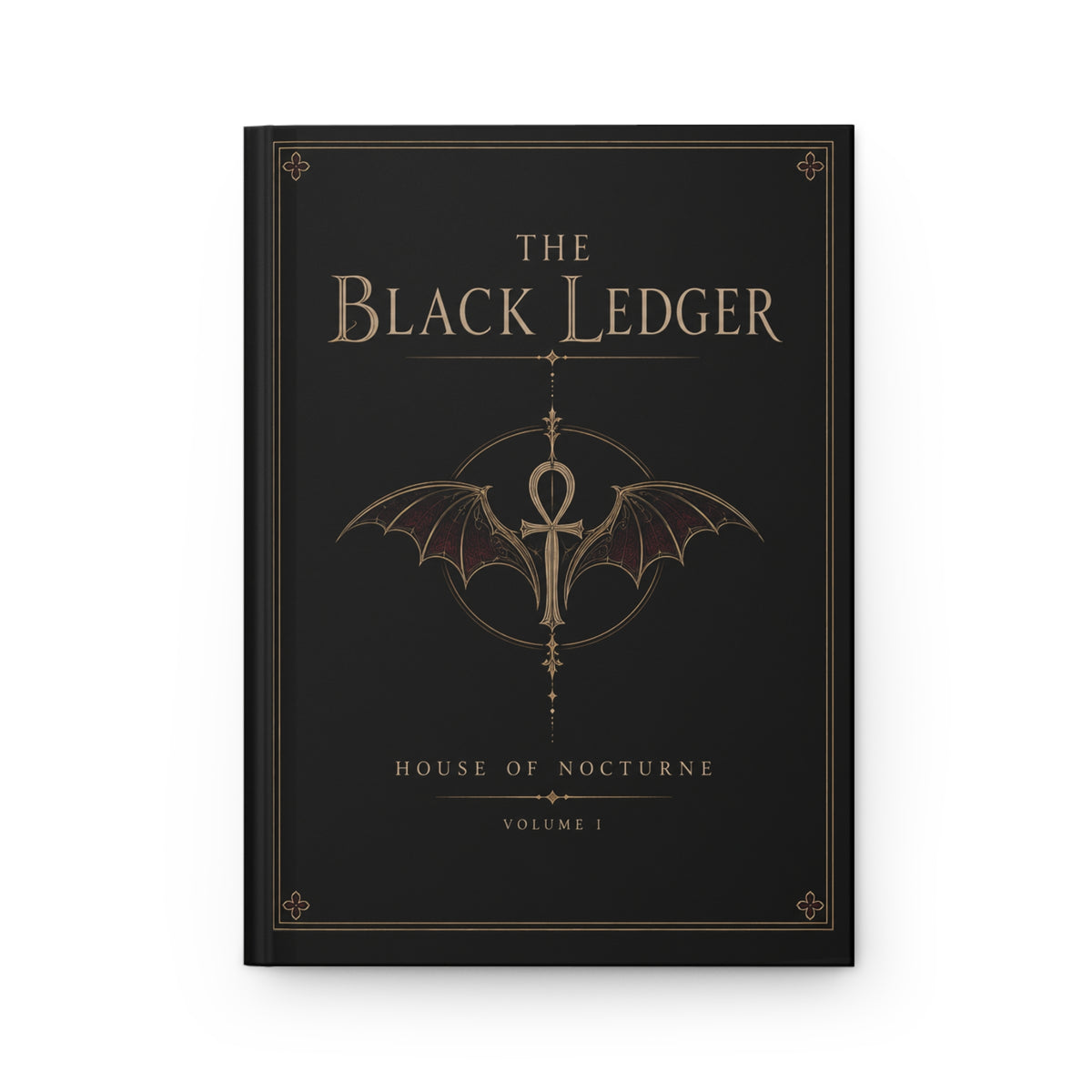 The Black Ledger | Gothic Hardcover Journal