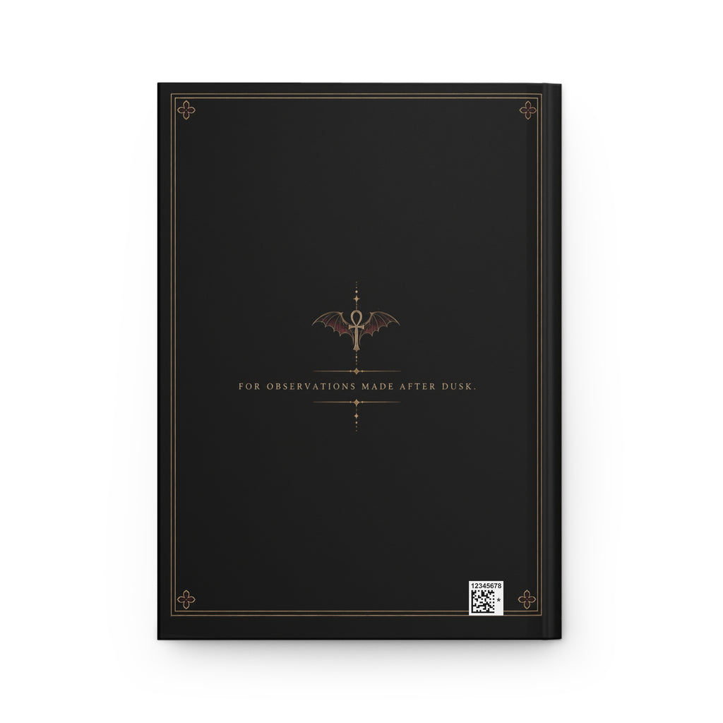 The Black Ledger | Gothic Hardcover Journal