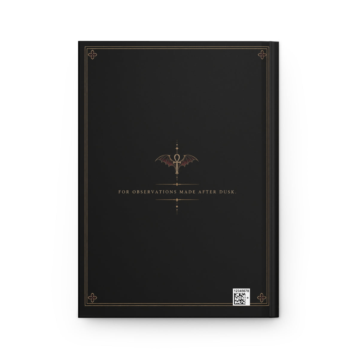 The Black Ledger | Gothic Hardcover Journal