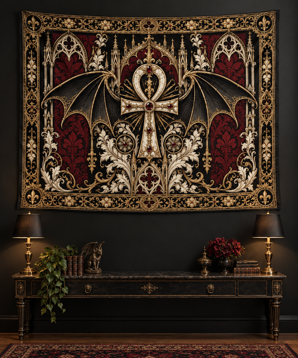 The Nocturne Reliquary | Gothic Wall Hanging