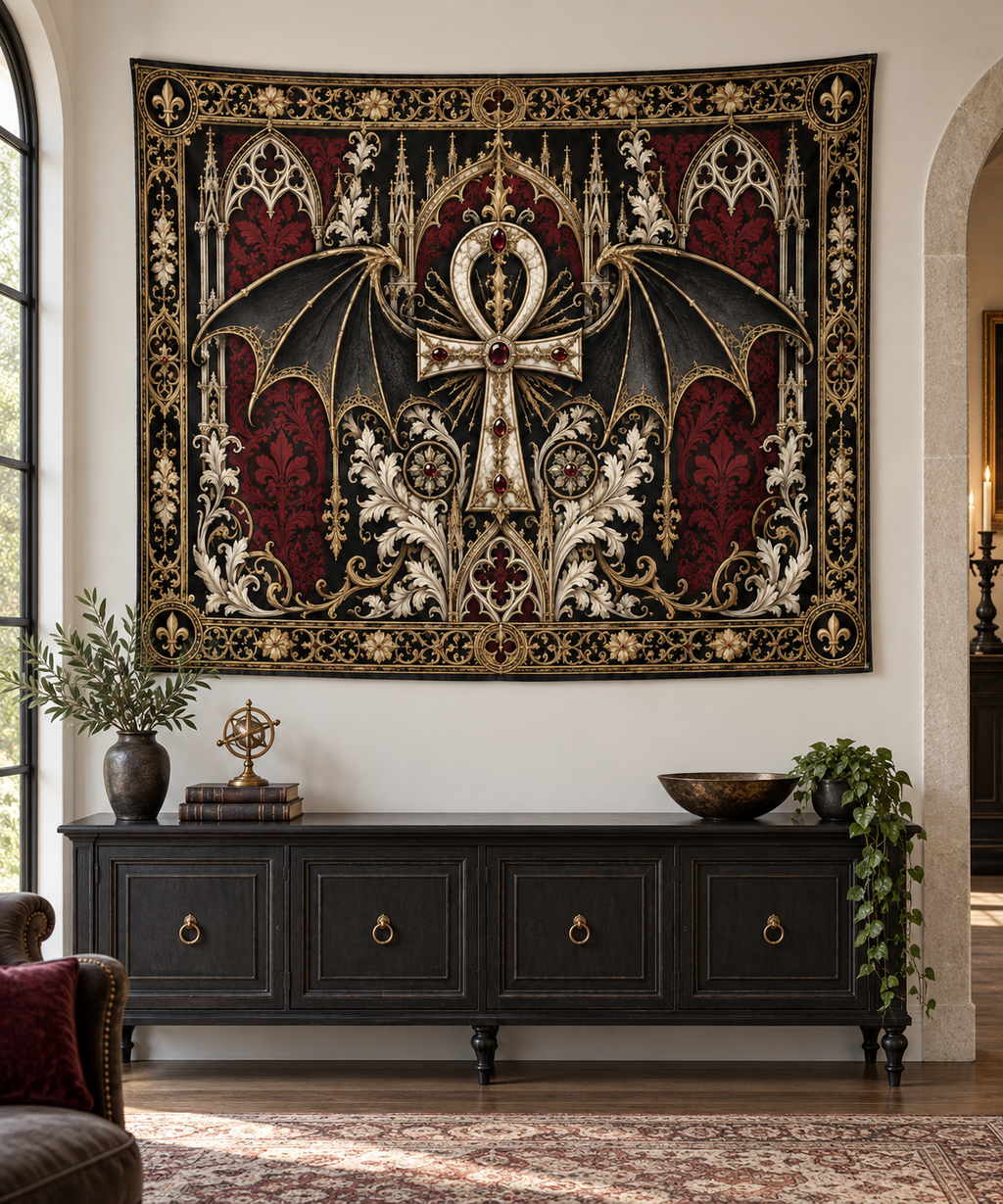 The Nocturne Reliquary | Gothic Wall Hanging