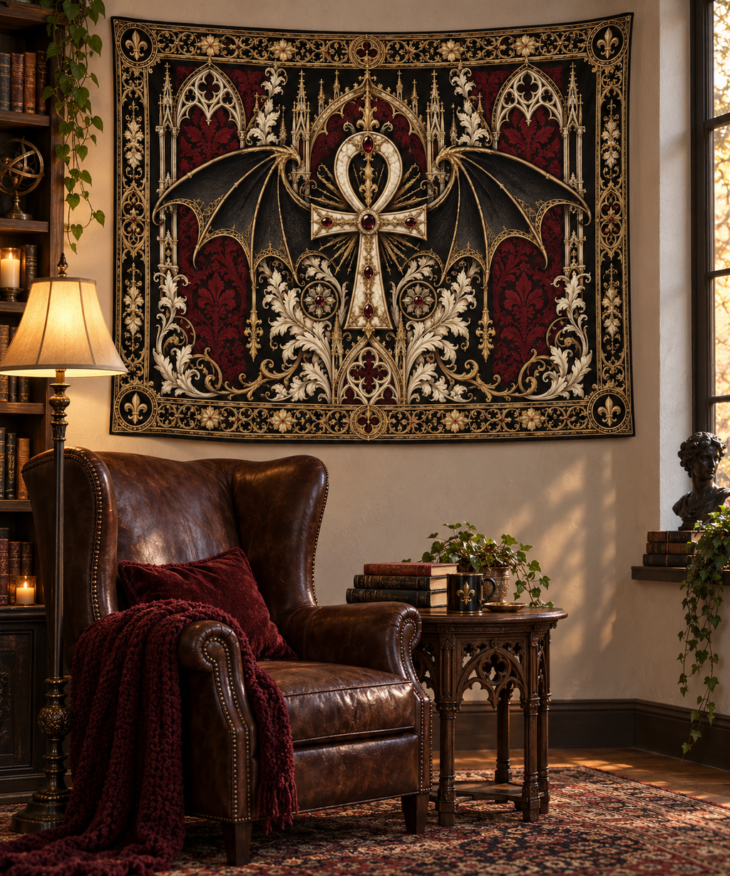 The Nocturne Reliquary | Gothic Wall Hanging