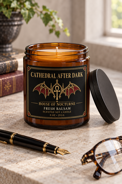 Cathedral After Dark | Fresh Balsam Soy Candle, 9 oz