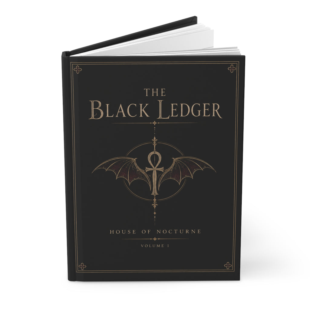 The Black Ledger | Gothic Hardcover Journal