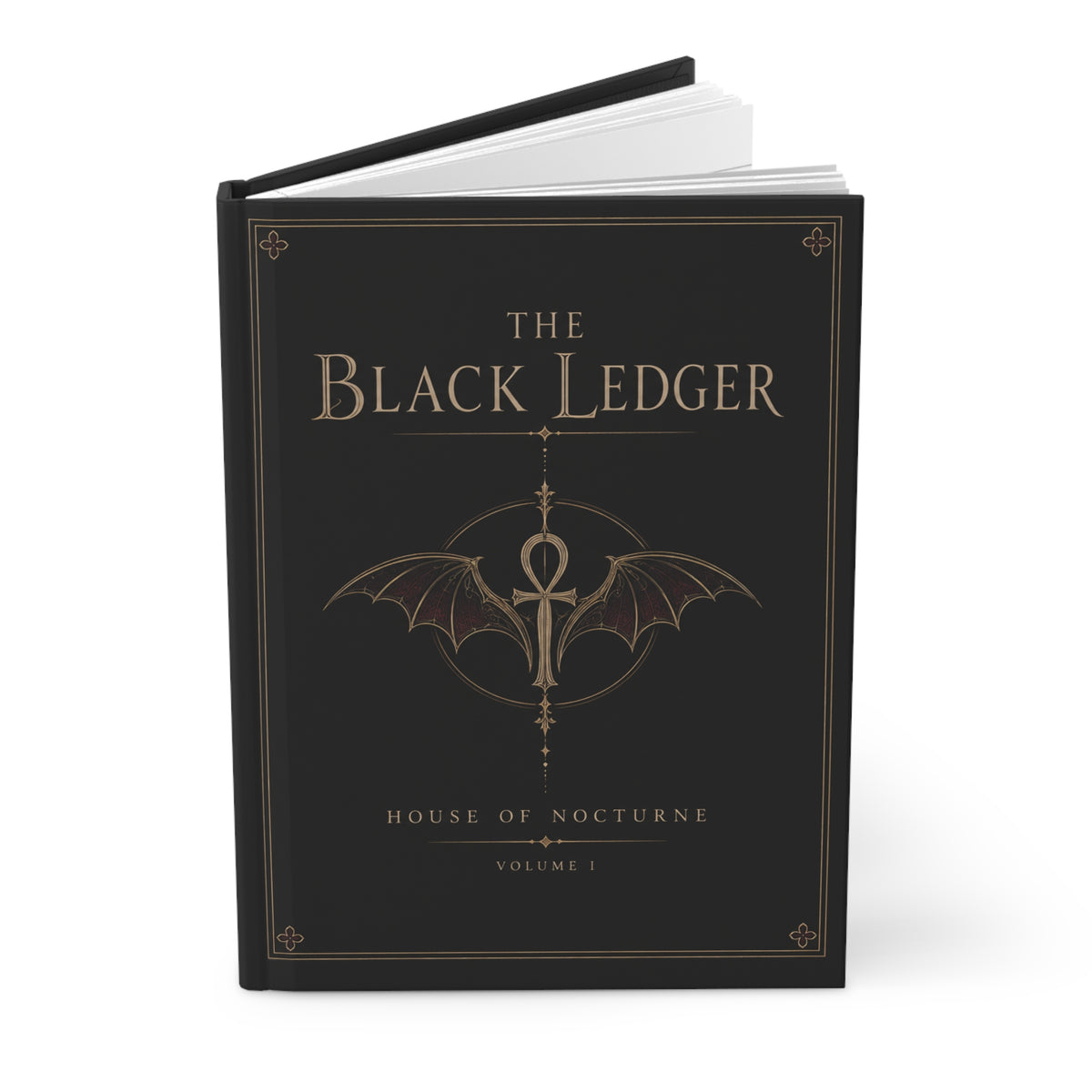 The Black Ledger | Gothic Hardcover Journal